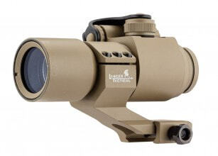Red and Green Dot scope with Cantilever Mount tan