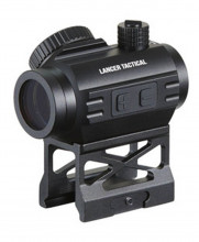 Lancer Tactical Red Dot Micro avec montage haut