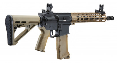 Photo LE9033-4 AEG Lancer Tactical GEN 3 M-LOK 10''  FDE/Noir