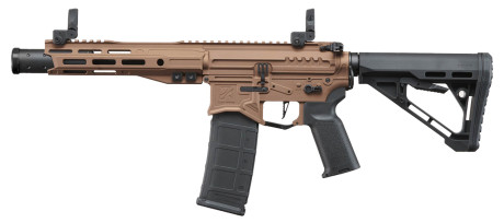 Zion Arms Nebula II 8'' AEG R15 MK2 Bronze