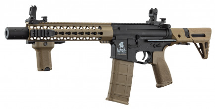 Réplique AEG LT-19 GEN2 Silencer PDW  Noir / Tan