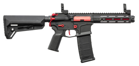 Photo NLK9106-03.jpg Réplique AEG LT-32 Hellion Noir/Rouge NSR pack complet