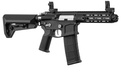 Photo NLK9107-01.jpg Réplique AEG LT-32 Hellion Noir/Silver pack complet