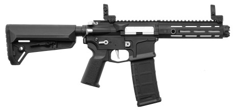 Photo NLK9107-03.jpg Réplique AEG LT-32 Hellion Noir/Silver NSR pack complet