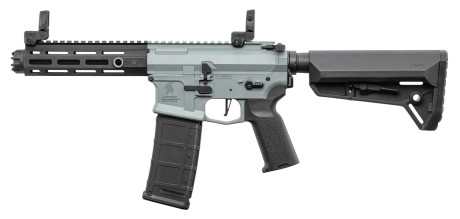 Photo NLK9108-03.jpg Réplique AEG LT-32 Hellion NSR Grey pack complet