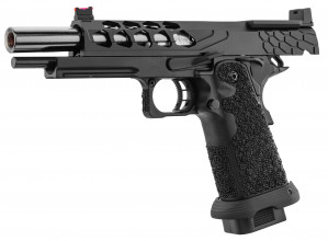 Photo PG9003N-08.jpg Stryk Hi-Capa 5.1 Black GBB Airsoft Pistol with RMR