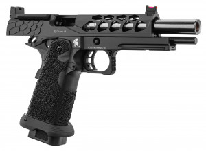 Photo PG9003N-09.jpg Stryk Hi-Capa 5.1 Black GBB Airsoft Pistol with RMR