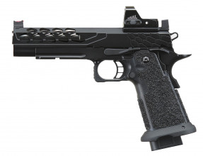 Photo PG9003N-1 Pistolet Airsoft GBB Stryk Hi-Capa 5.1 Noir avec RMR