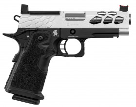 Photo PG9008S-03.jpg GBB Stryk Hi-Capa 4.3 Silver Lancer Tactical Airsoft Pistol