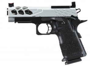 GBB Stryk Hi-Capa 4.3 Silver Lancer Tactical ...