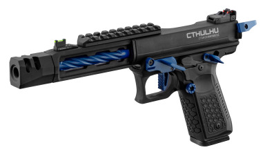 Photo PG9010B-02.jpg Réplique GBB CTHULHU Lancer Tactical Noir/Bleu