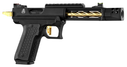 Photo PG9010G-03.jpg GBB CTHULHU Lancer Tactical Black/Gold Replica