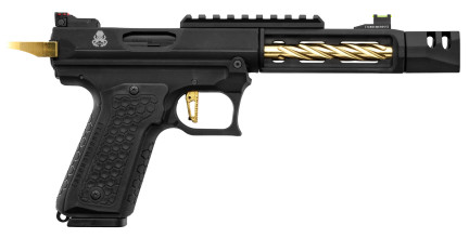 Photo PG9010G-05.jpg GBB CTHULHU Lancer Tactical Black/Gold Replica