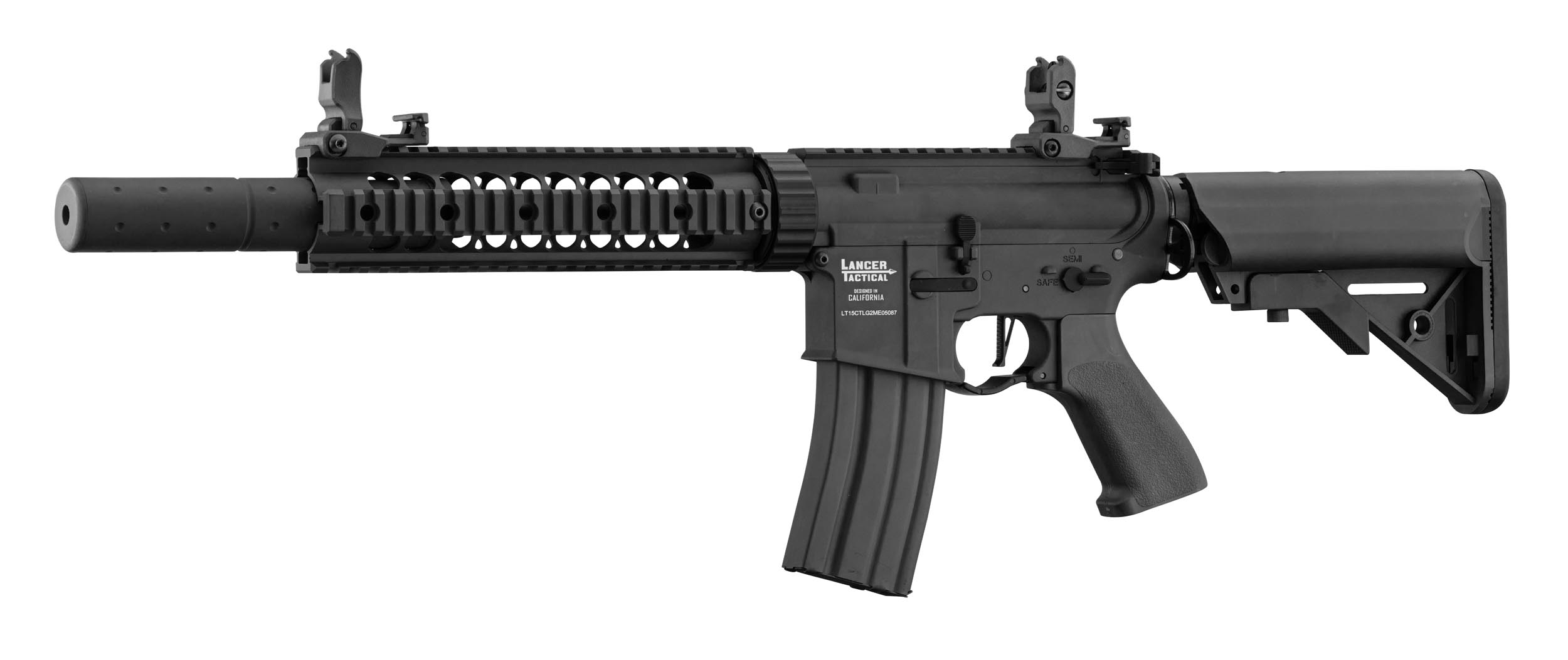 Lancer Tactical - AEG LT-15 Proline G2 metal M4 SD 9' Mosfet ETU